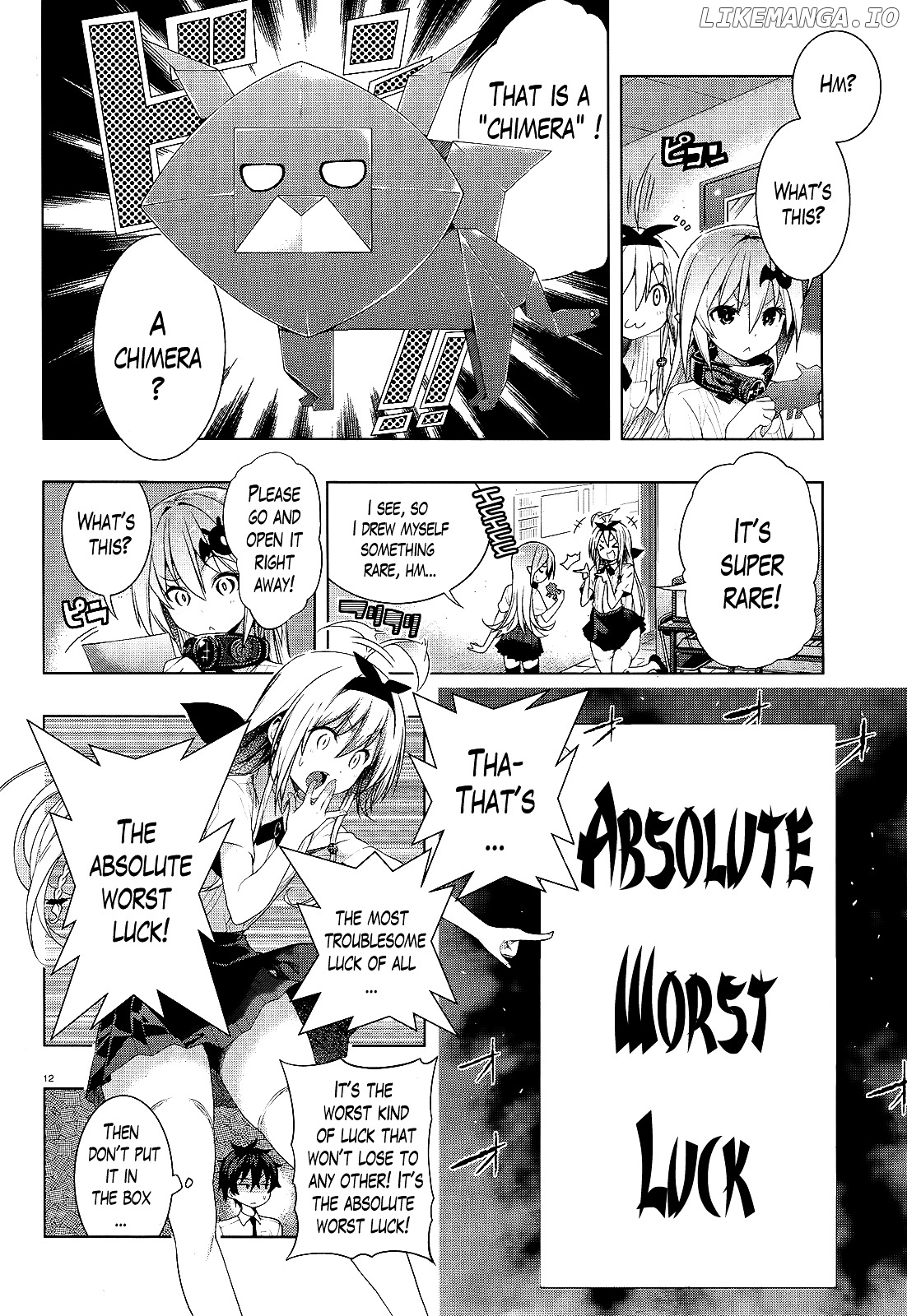 There's a Demon Lord on the Floor chapter 6 - page 12