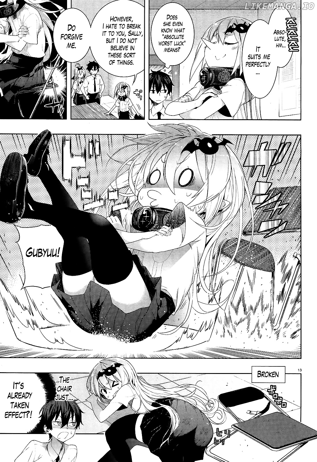 There's a Demon Lord on the Floor chapter 6 - page 13