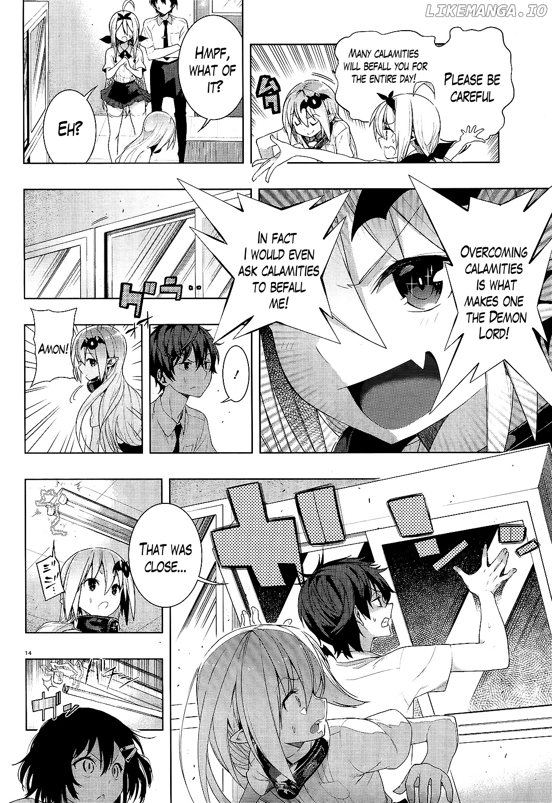 There's a Demon Lord on the Floor chapter 6 - page 14