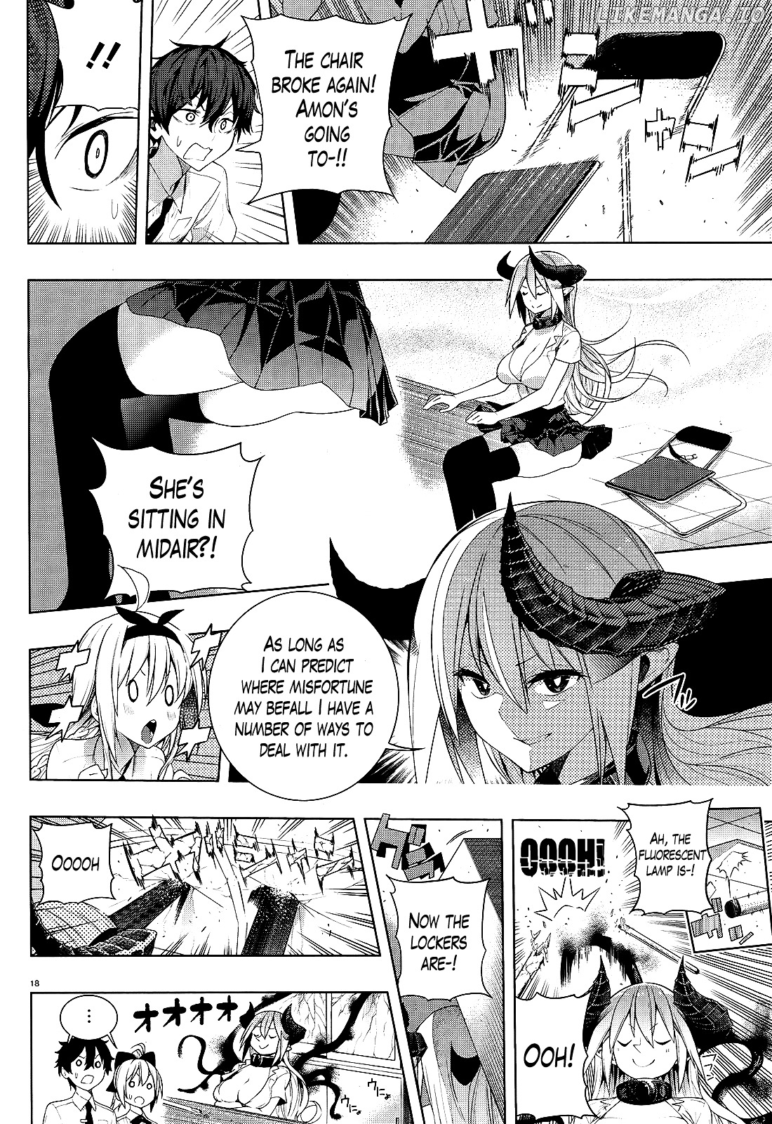 There's a Demon Lord on the Floor chapter 6 - page 18