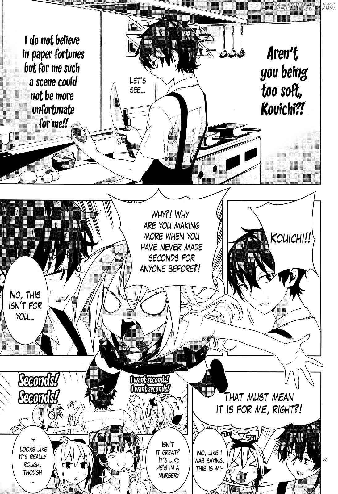 There's a Demon Lord on the Floor chapter 6 - page 23