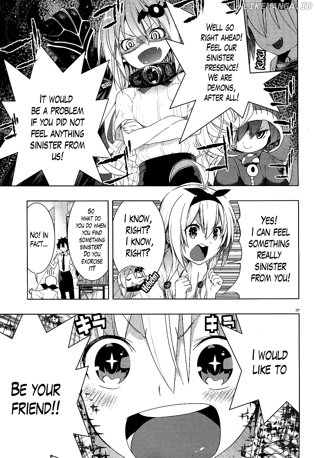 There's a Demon Lord on the Floor chapter 6 - page 7