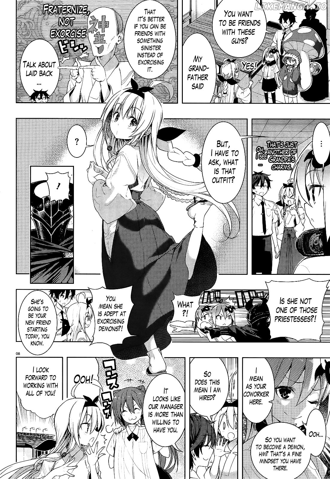 There's a Demon Lord on the Floor chapter 6 - page 8