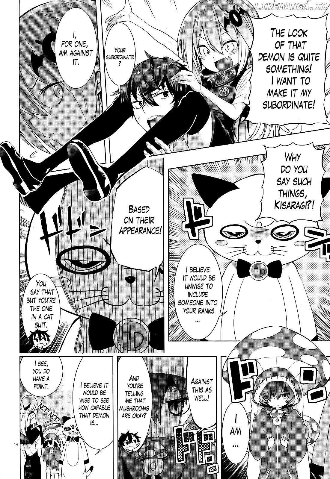 There's a Demon Lord on the Floor chapter 5 - page 11