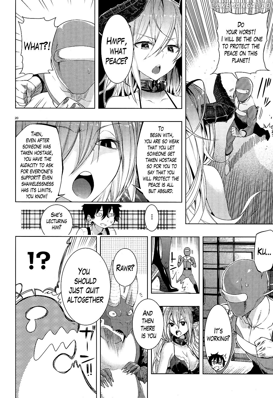 There's a Demon Lord on the Floor chapter 5 - page 17
