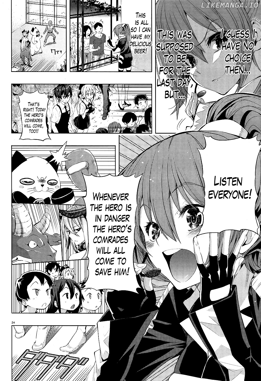 There's a Demon Lord on the Floor chapter 5 - page 21