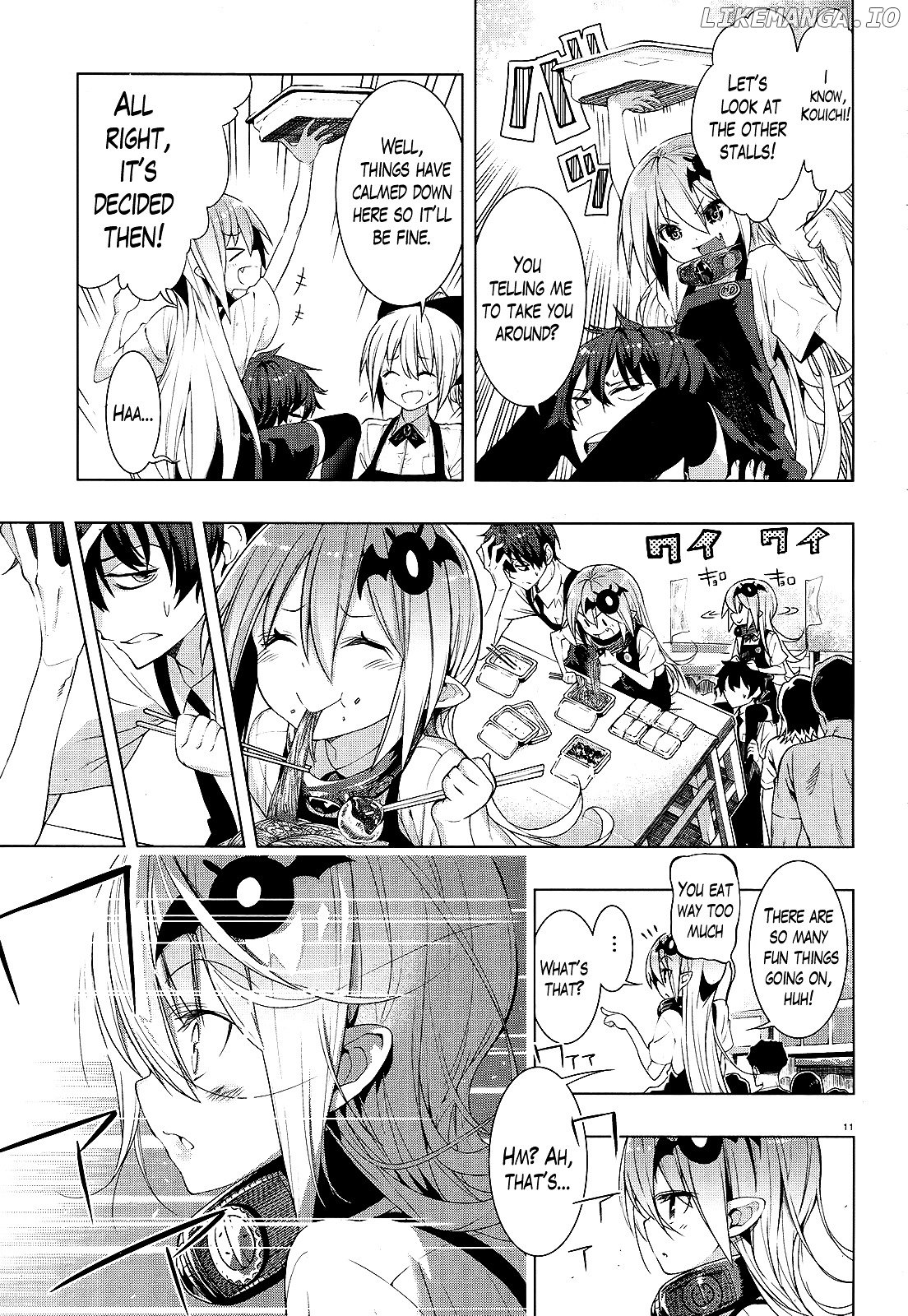 There's a Demon Lord on the Floor chapter 5 - page 9