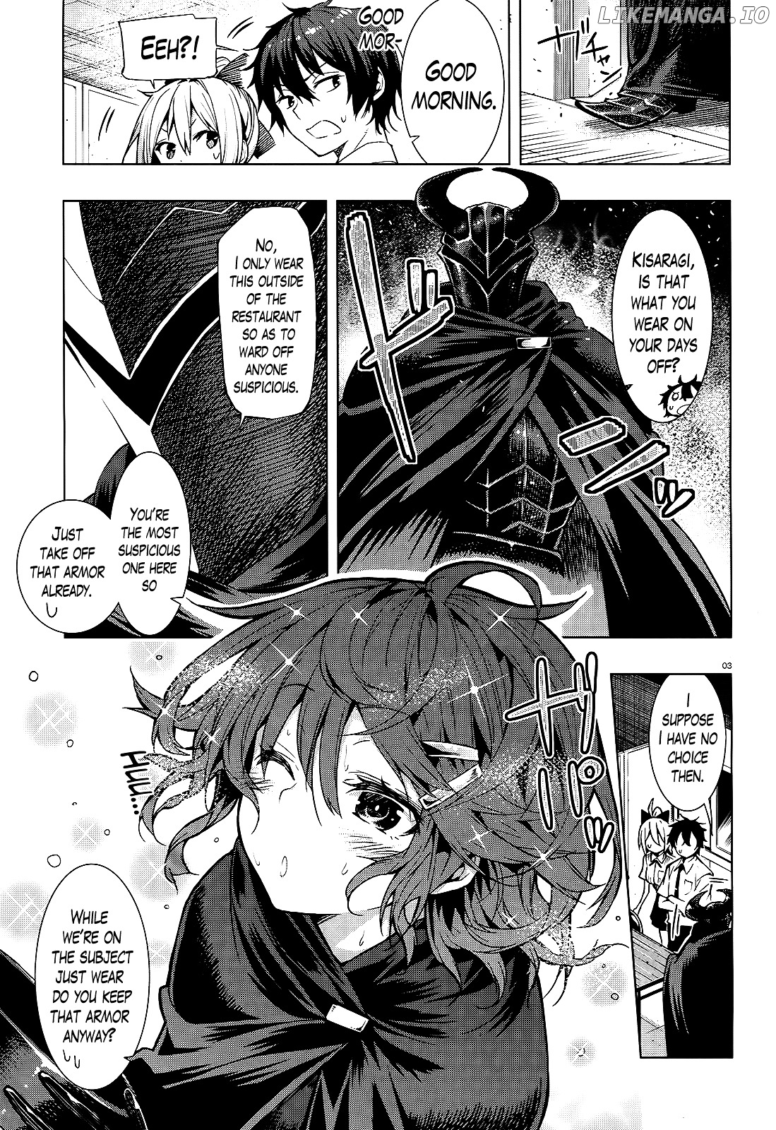There's a Demon Lord on the Floor chapter 4 - page 3