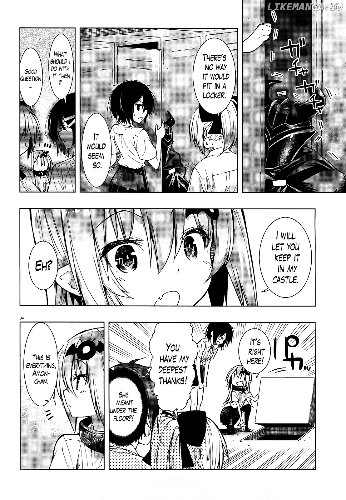 There's a Demon Lord on the Floor chapter 4 - page 4