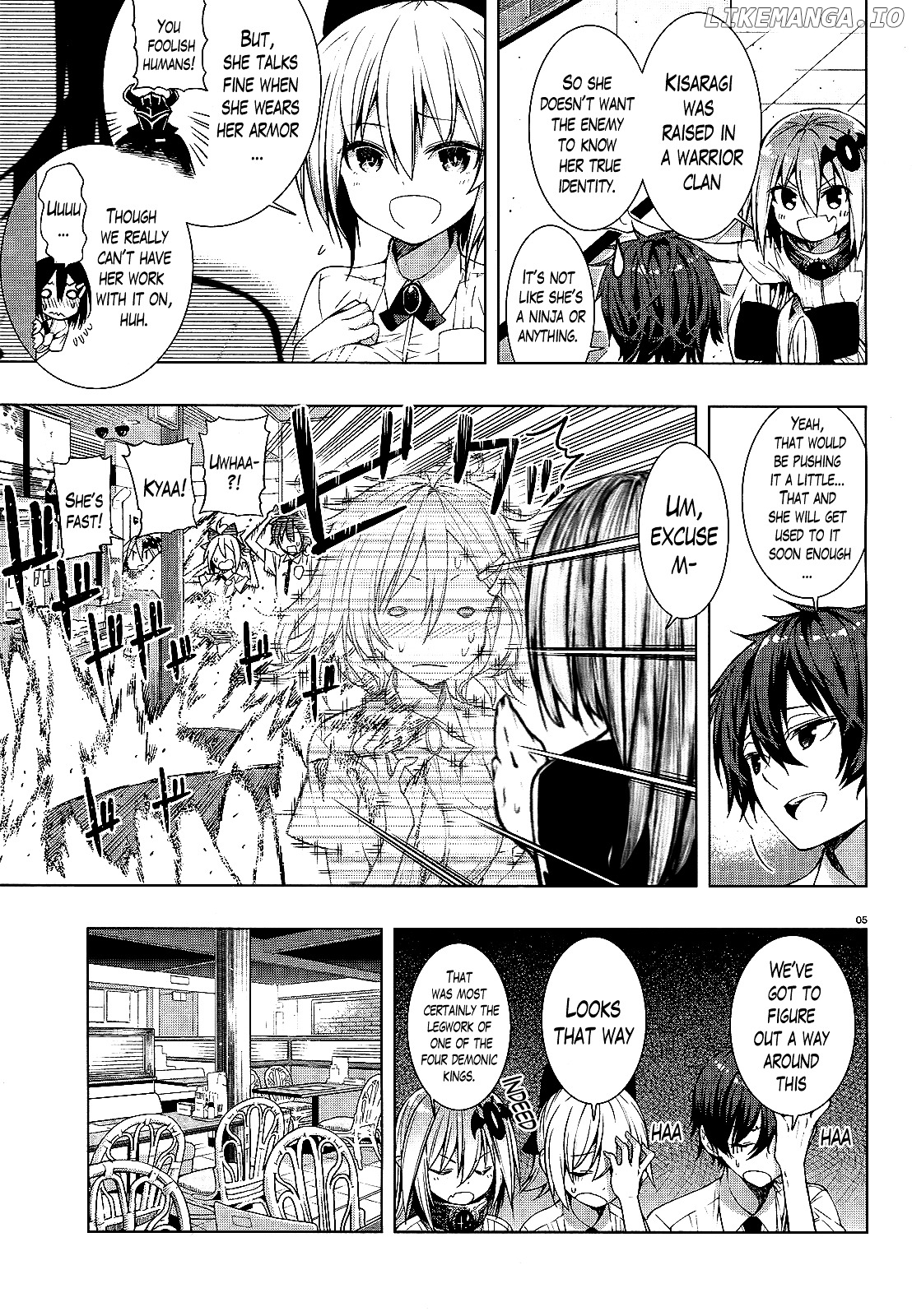 There's a Demon Lord on the Floor chapter 3 - page 3