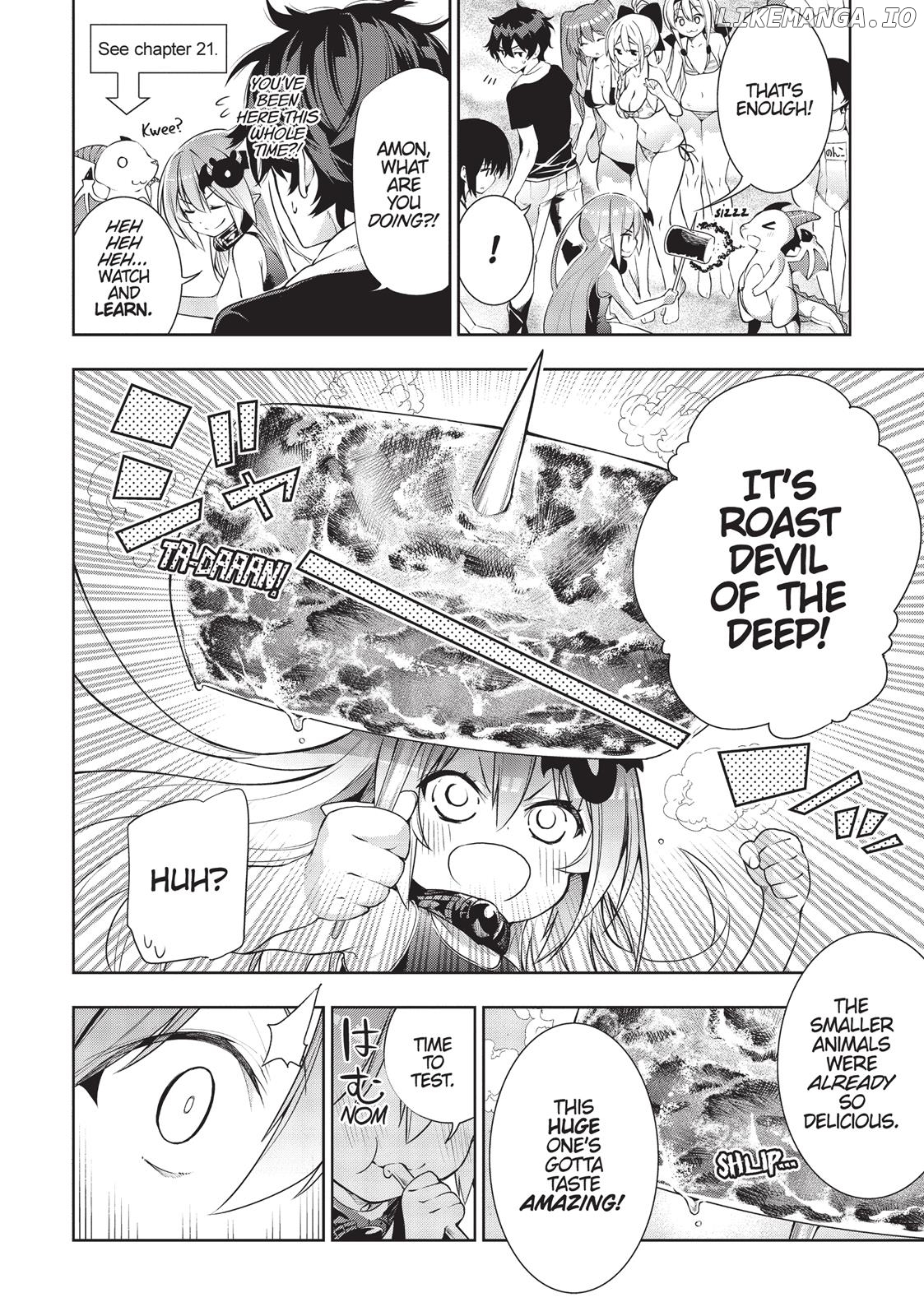 There's a Demon Lord on the Floor chapter 23 - page 22