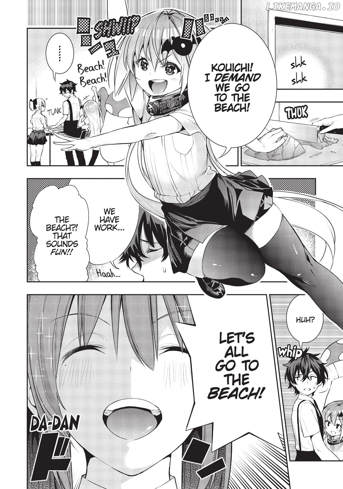 There's a Demon Lord on the Floor chapter 23 - page 4