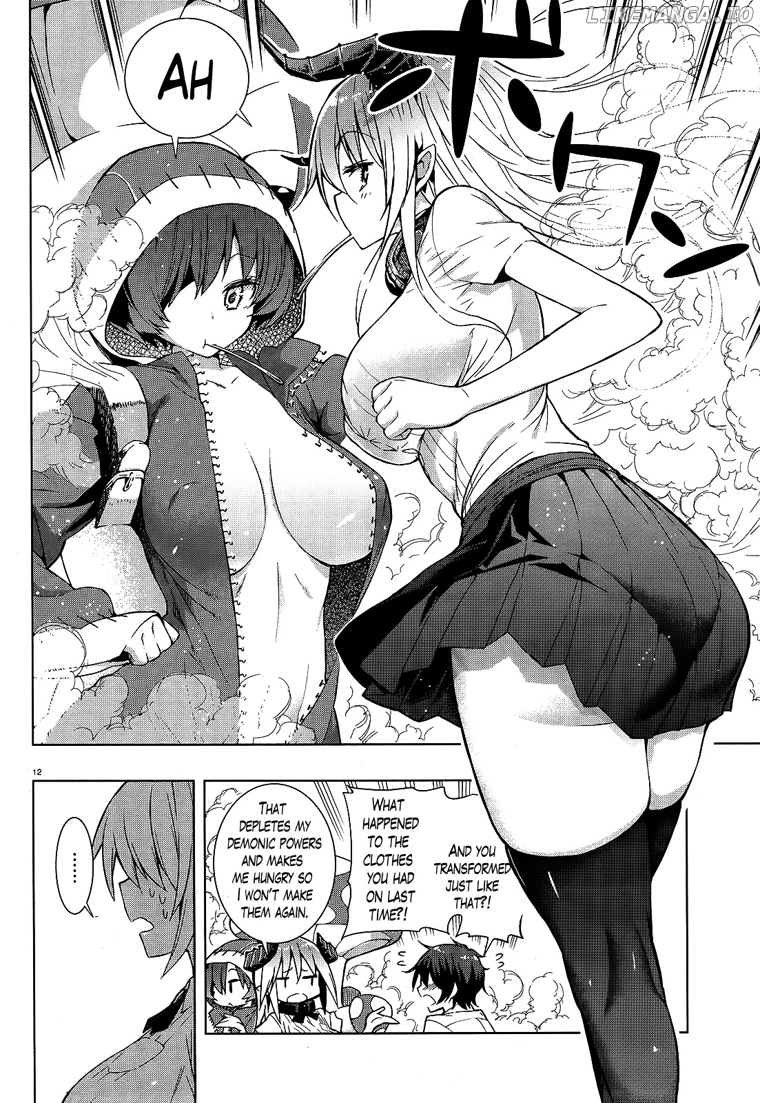 There's a Demon Lord on the Floor chapter 2 - page 12