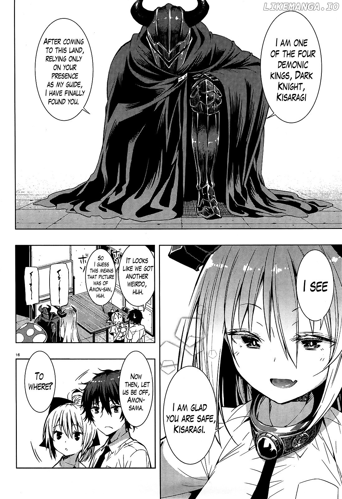 There's a Demon Lord on the Floor chapter 2 - page 16