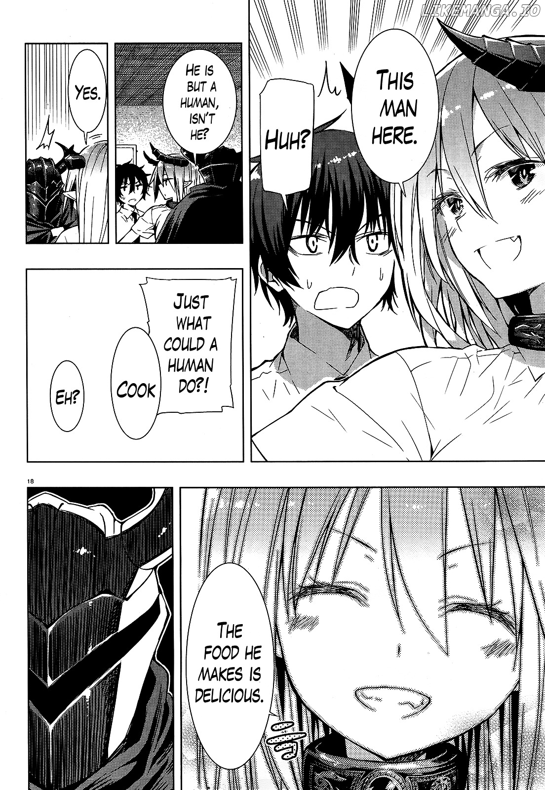There's a Demon Lord on the Floor chapter 2 - page 18