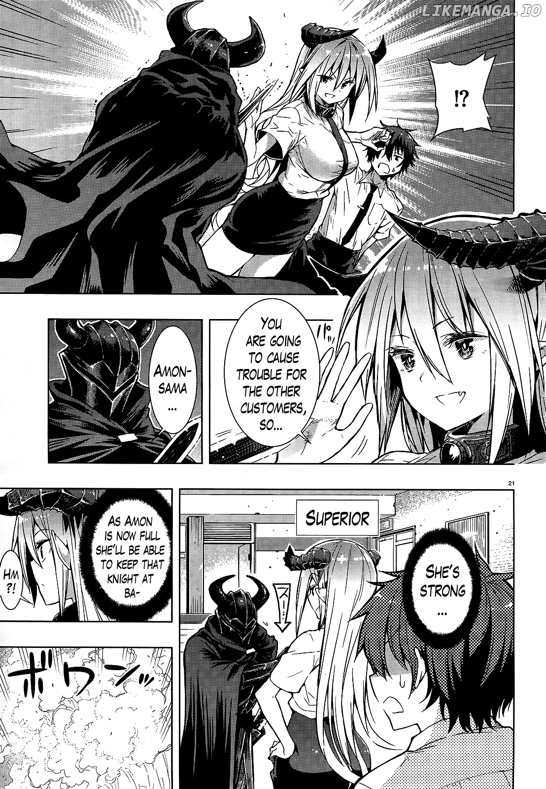 There's a Demon Lord on the Floor chapter 2 - page 21