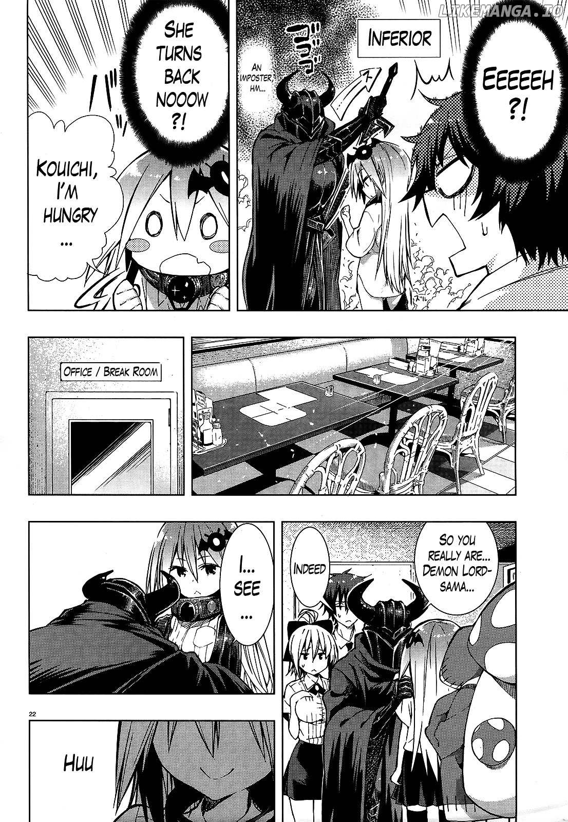 There's a Demon Lord on the Floor chapter 2 - page 22