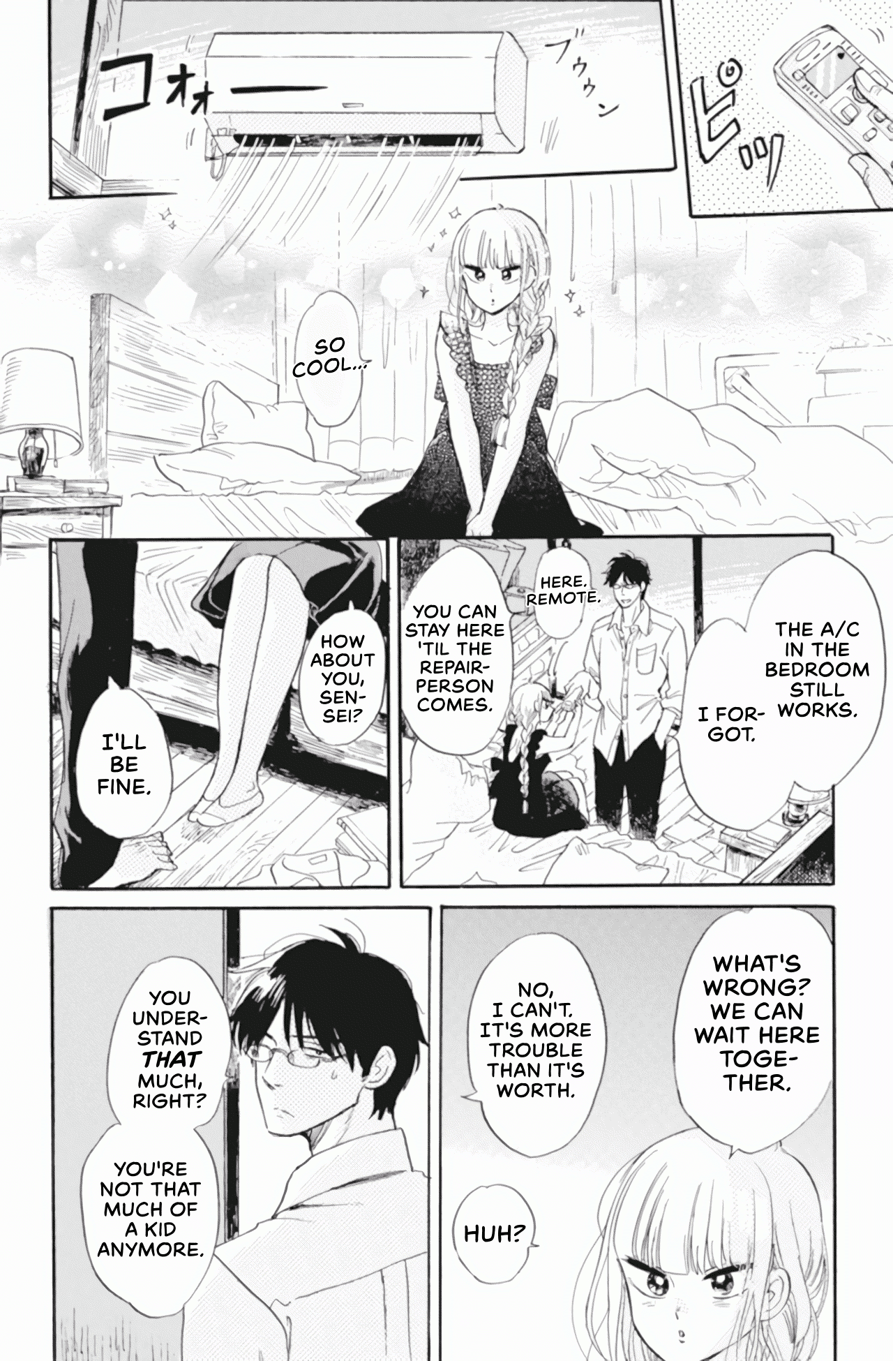 Shiota-sensei to Amai-chan chapter 38 - page 16