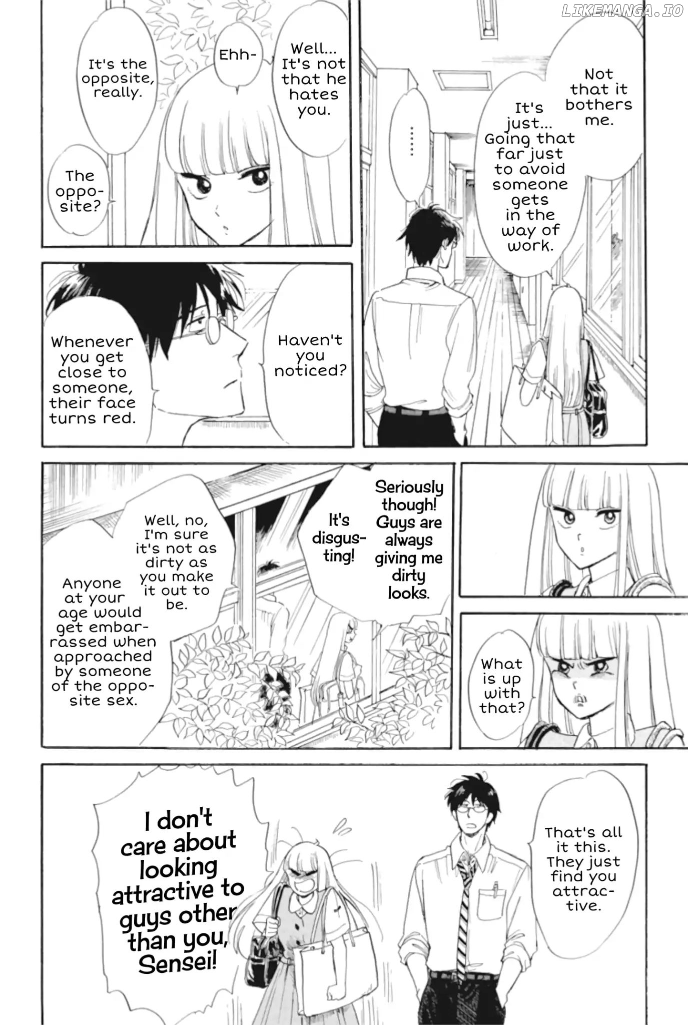 Shiota-sensei to Amai-chan chapter 30 - page 10