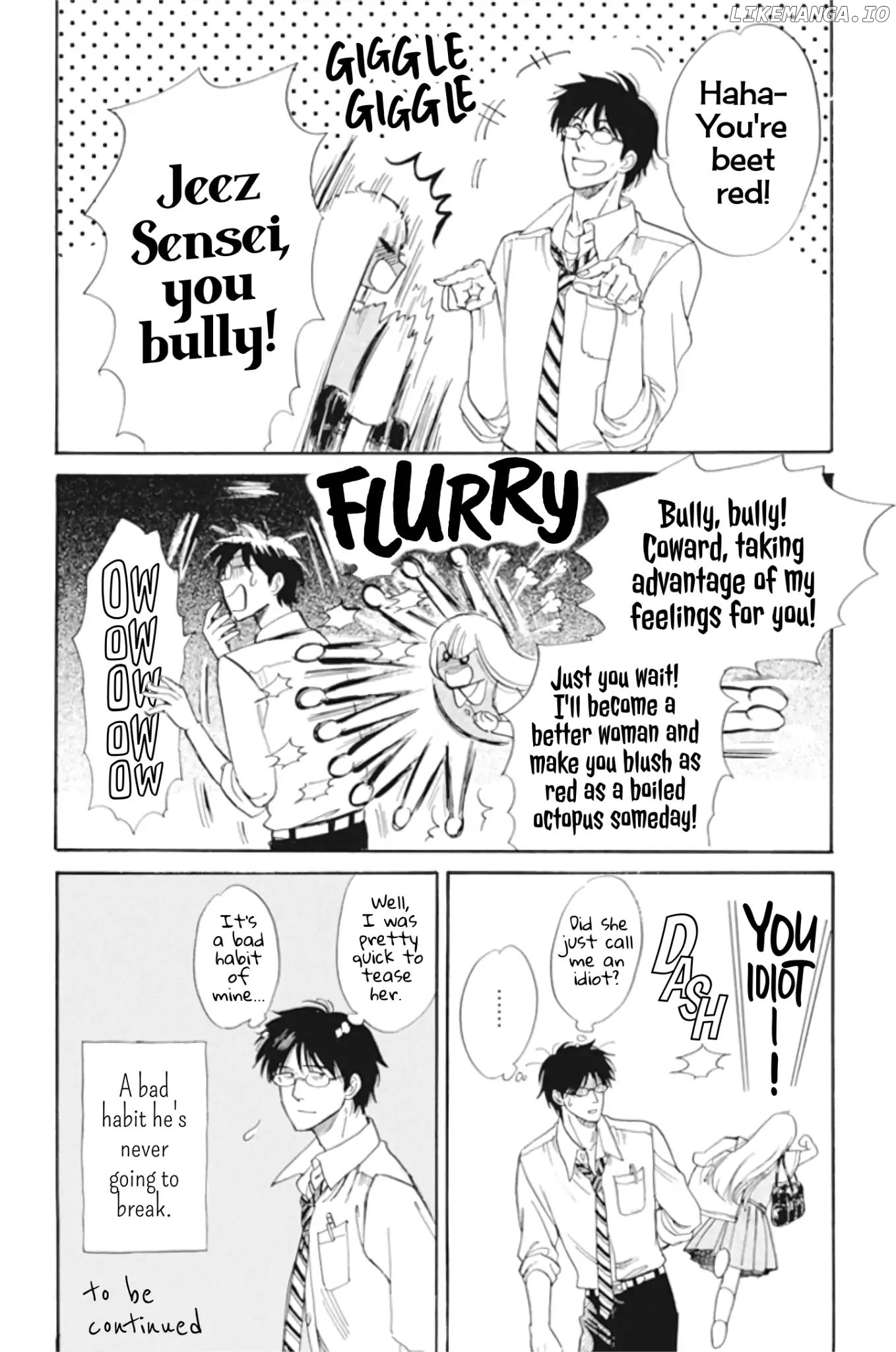 Shiota-sensei to Amai-chan chapter 30 - page 16