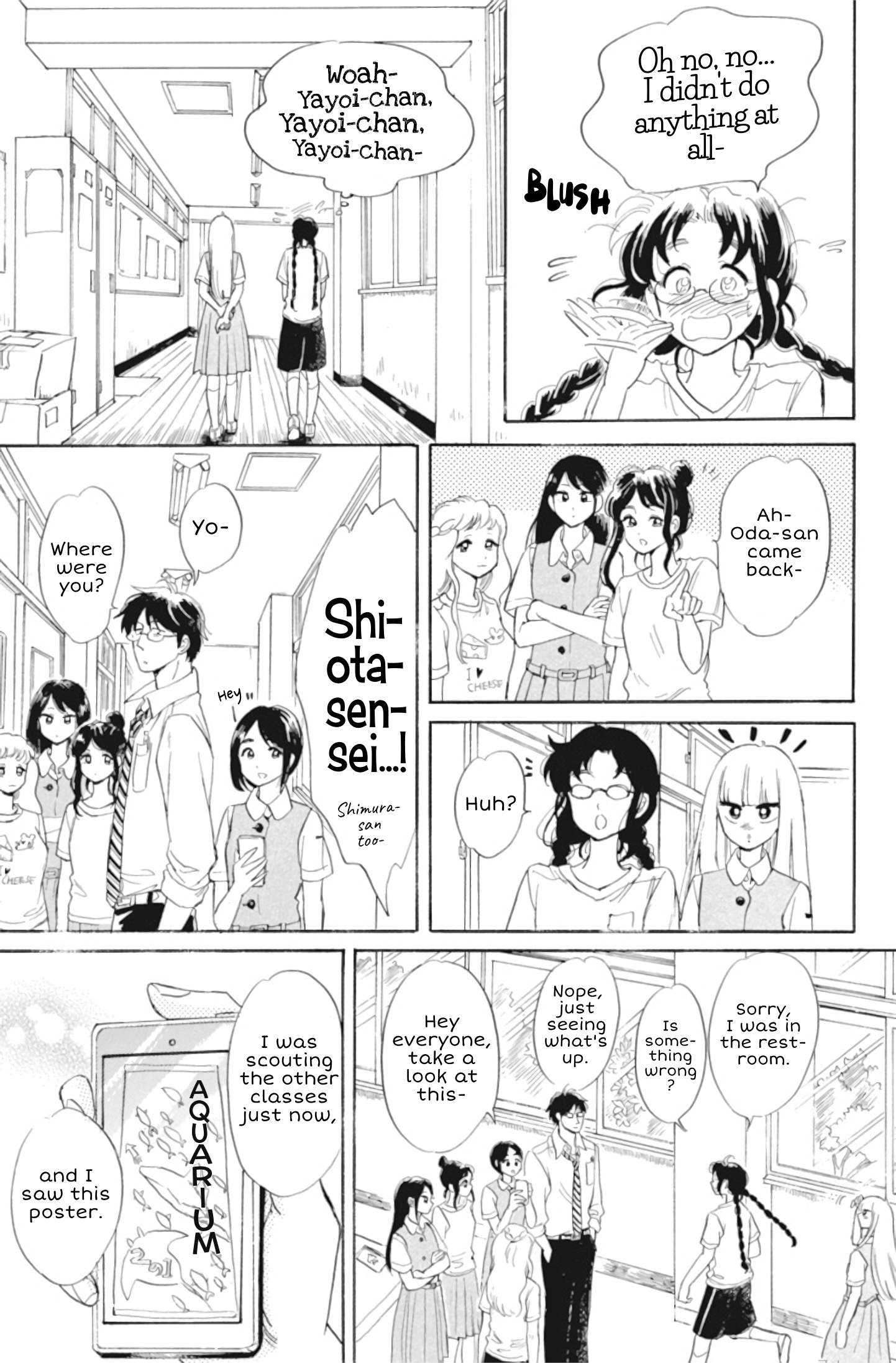 Shiota-sensei to Amai-chan chapter 32 - page 13