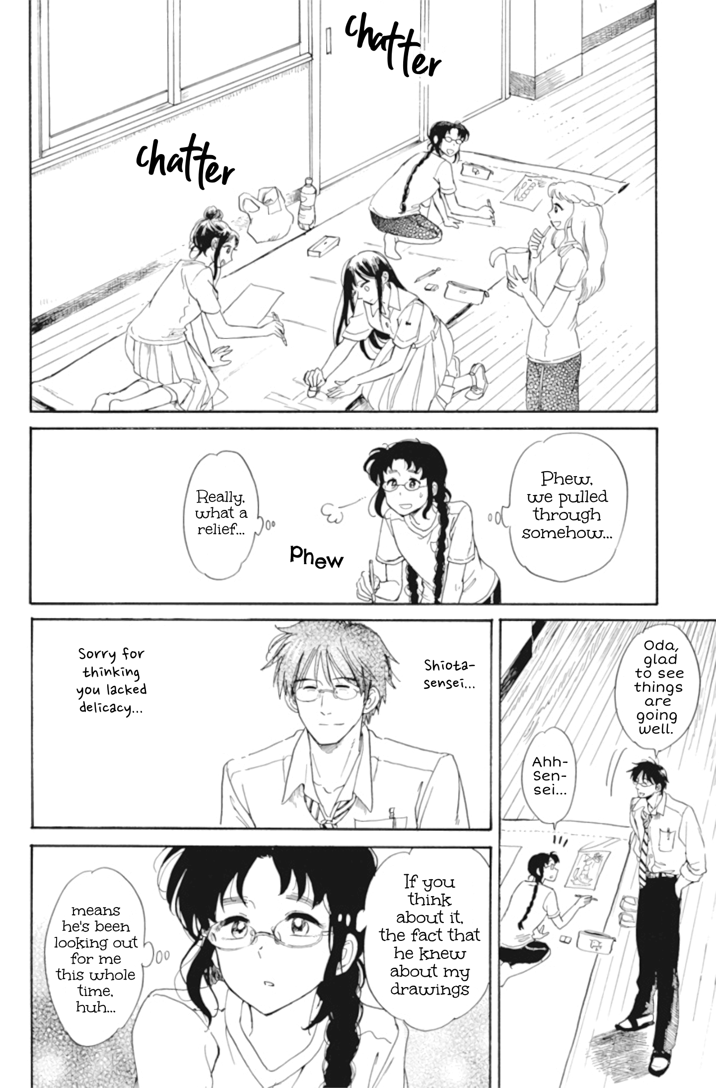 Shiota-sensei to Amai-chan chapter 32 - page 20