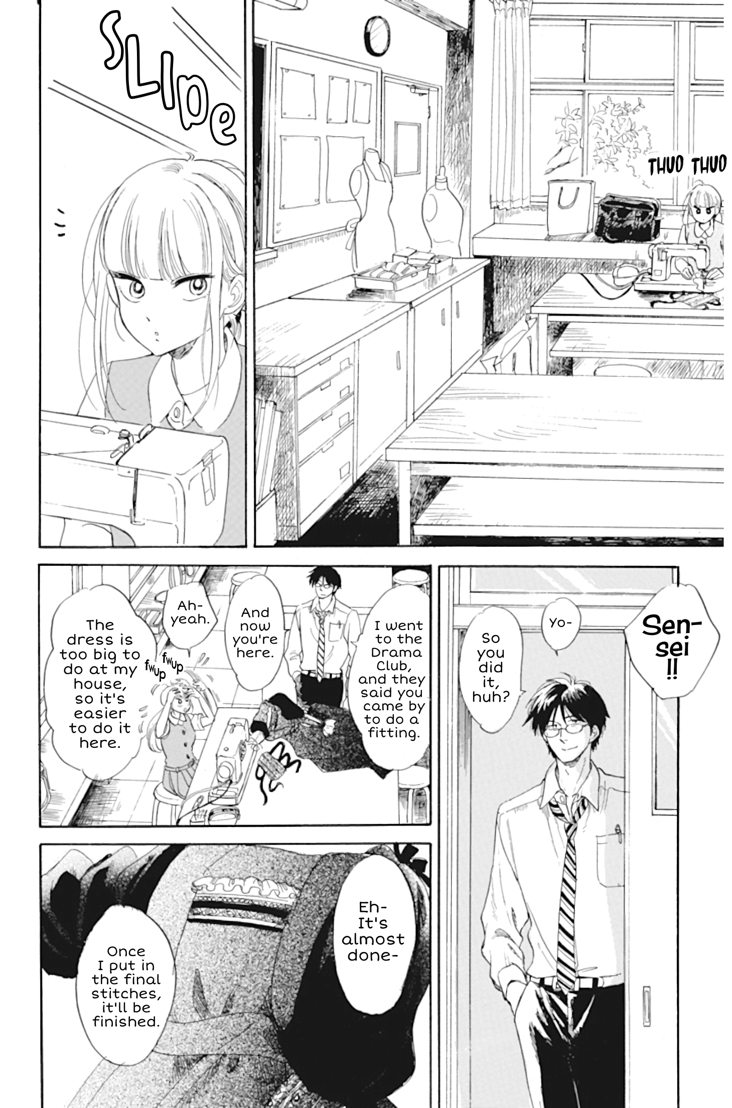 Shiota-sensei to Amai-chan chapter 33 - page 16