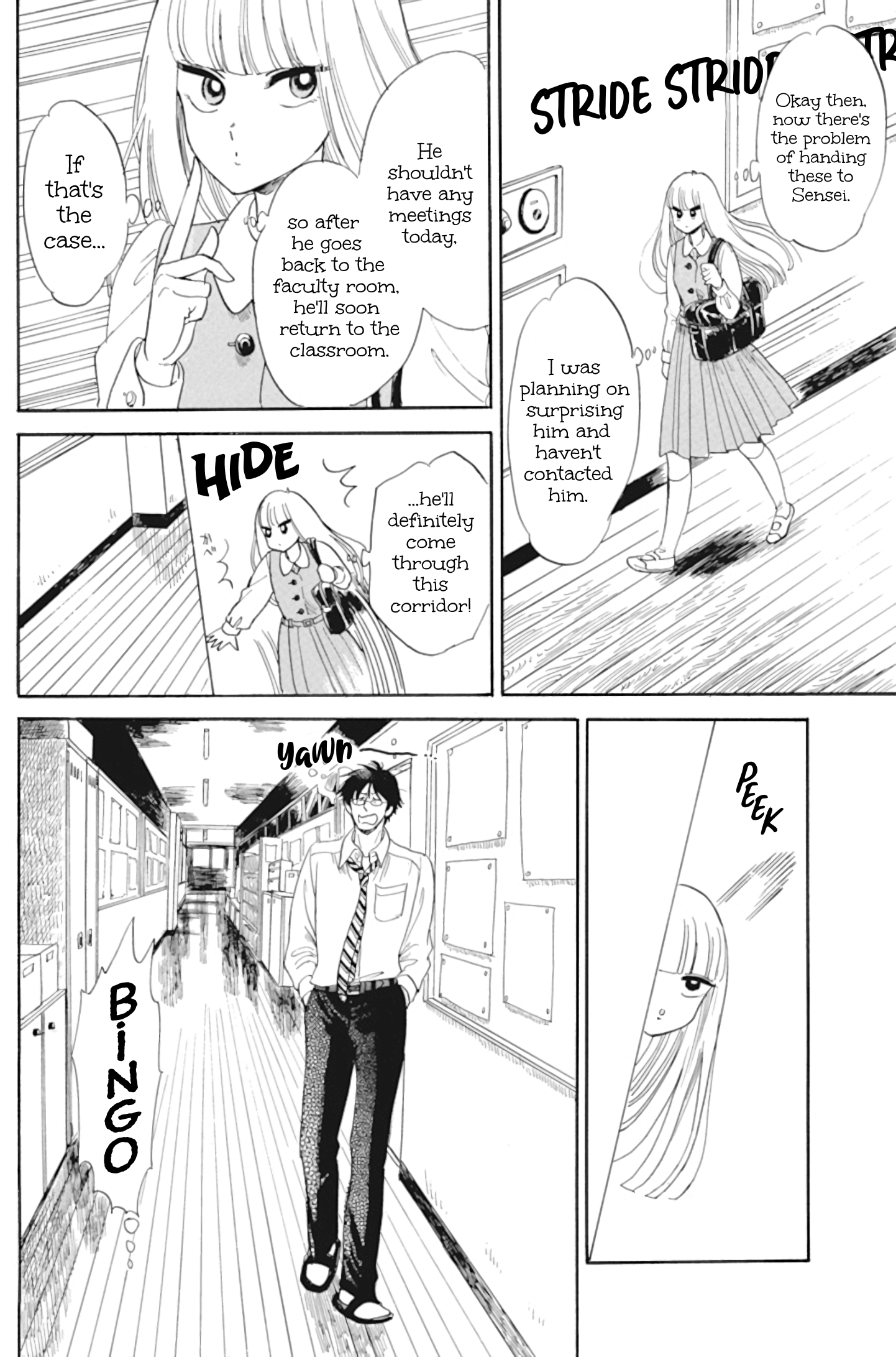 Shiota-sensei to Amai-chan chapter 34 - page 10