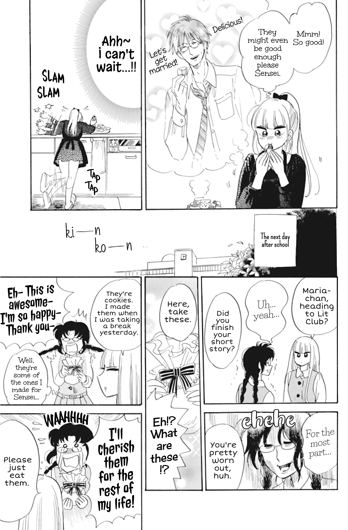 Shiota-sensei to Amai-chan chapter 34 - page 9