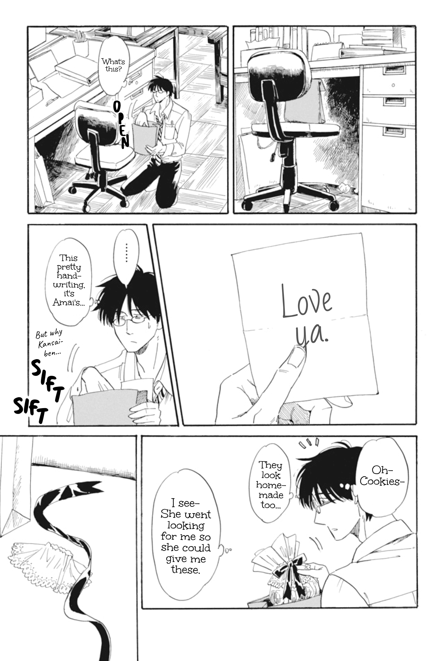 Shiota-sensei to Amai-chan chapter 35 - page 11