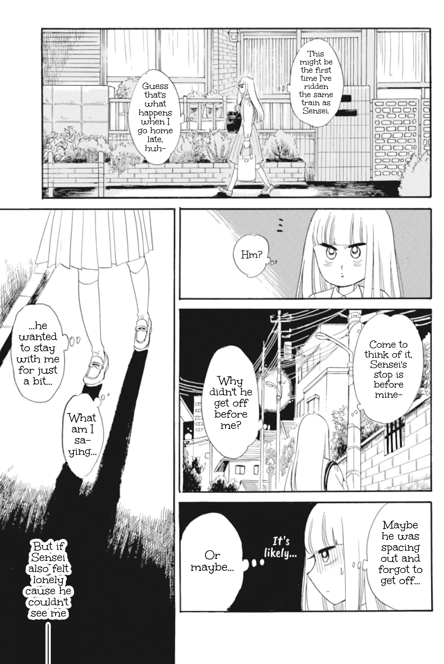 Shiota-sensei to Amai-chan chapter 35 - page 23