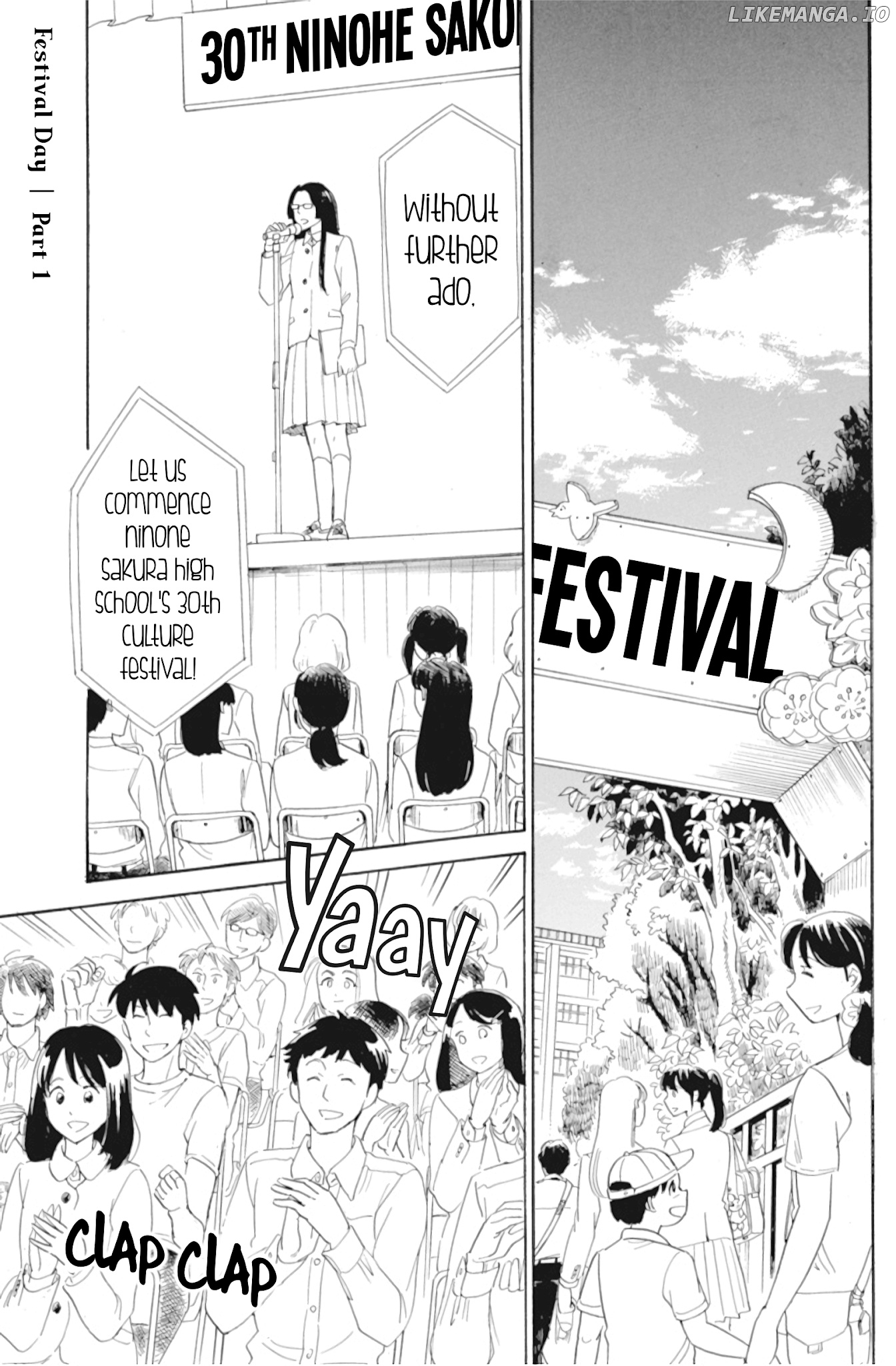 Shiota-sensei to Amai-chan chapter 36 - page 1