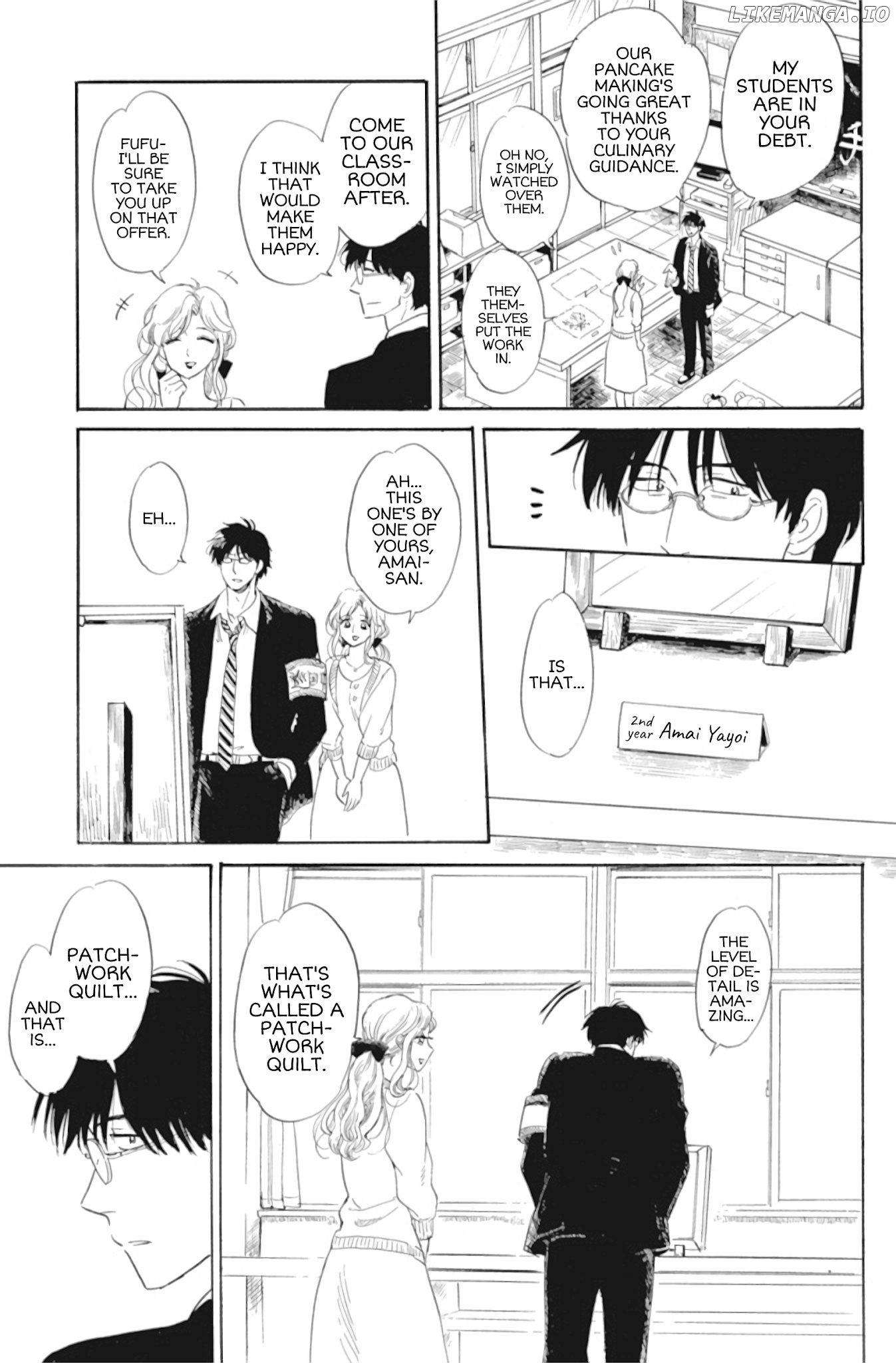 Shiota-sensei to Amai-chan chapter 36 - page 11
