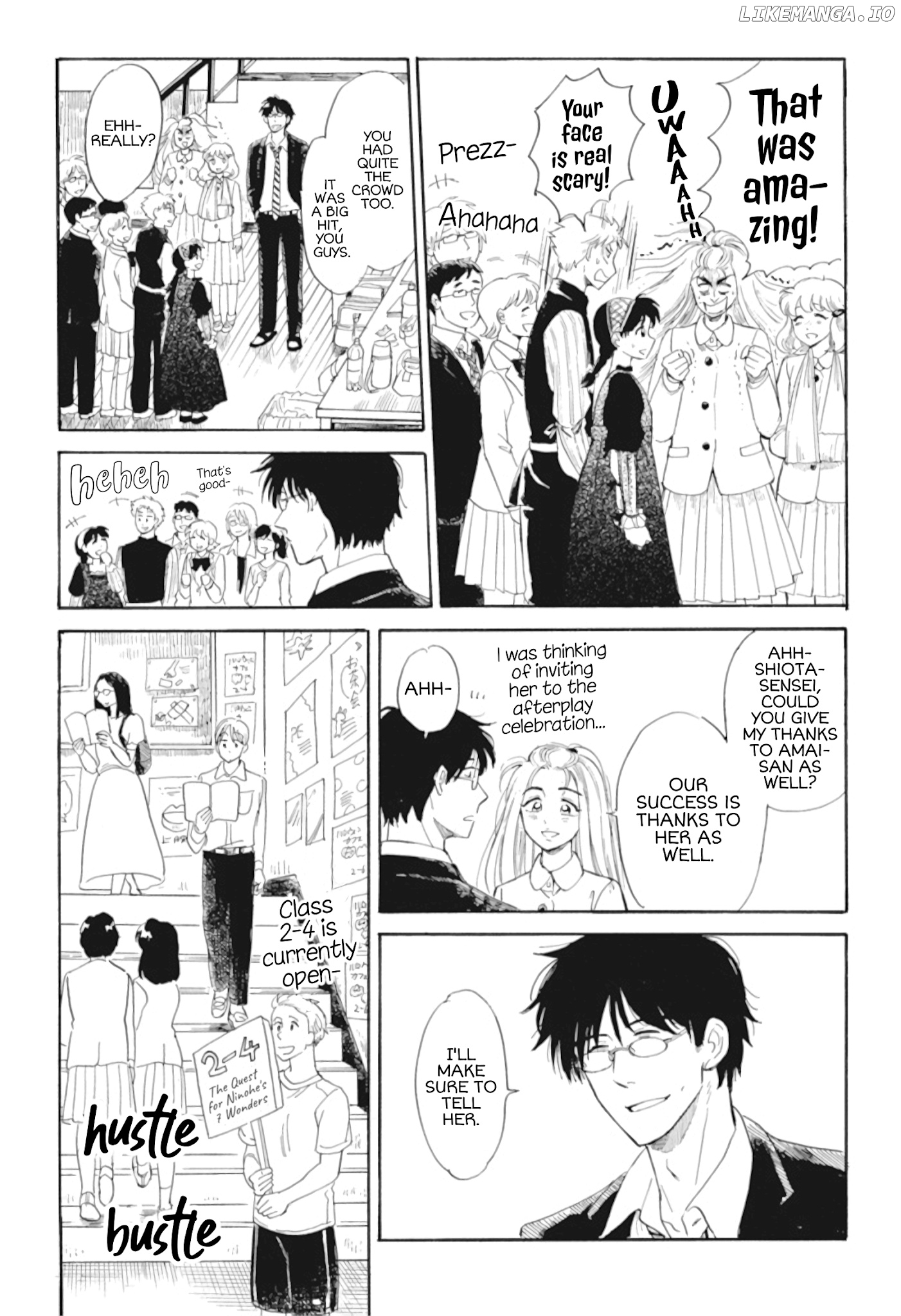 Shiota-sensei to Amai-chan chapter 36 - page 19