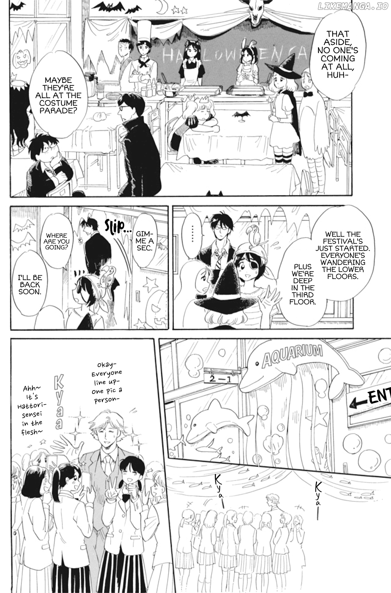Shiota-sensei to Amai-chan chapter 36 - page 4