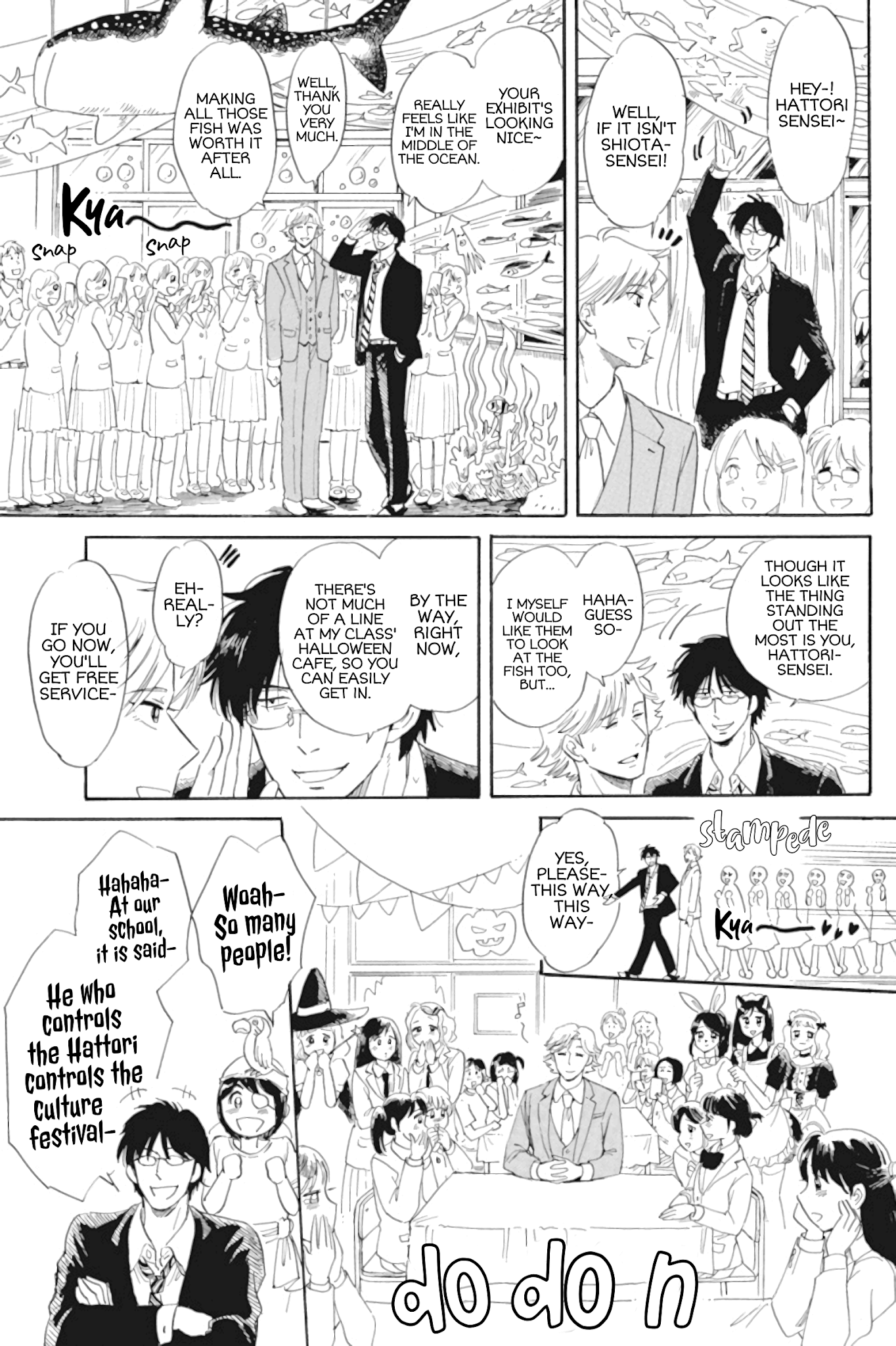 Shiota-sensei to Amai-chan chapter 36 - page 5
