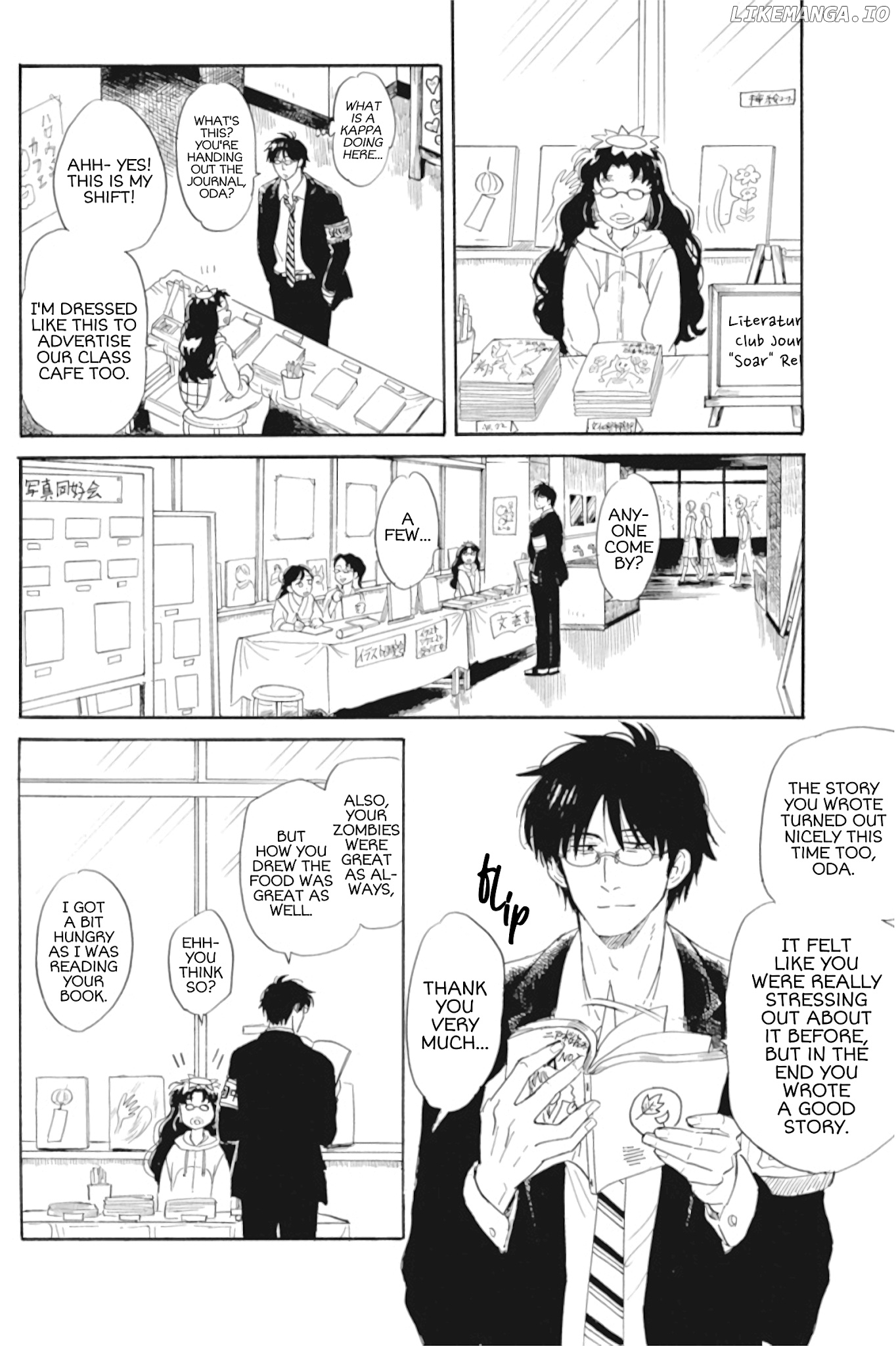 Shiota-sensei to Amai-chan chapter 36 - page 8