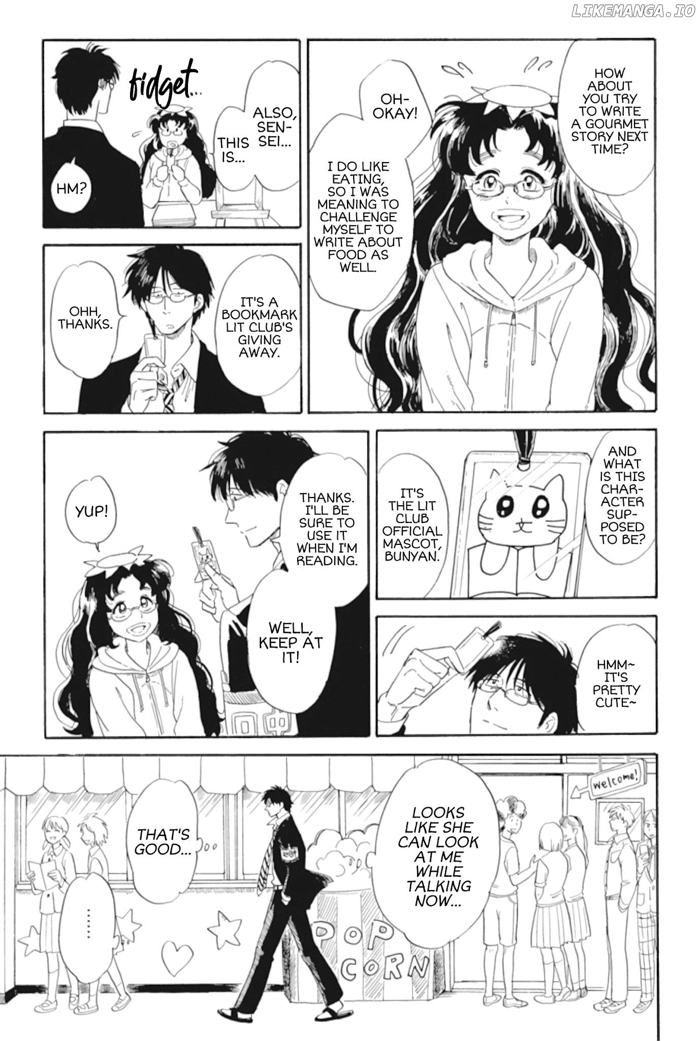 Shiota-sensei to Amai-chan chapter 36 - page 9