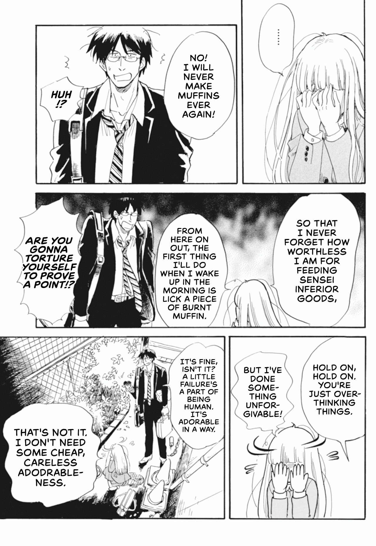 Shiota-sensei to Amai-chan chapter 39 - page 15