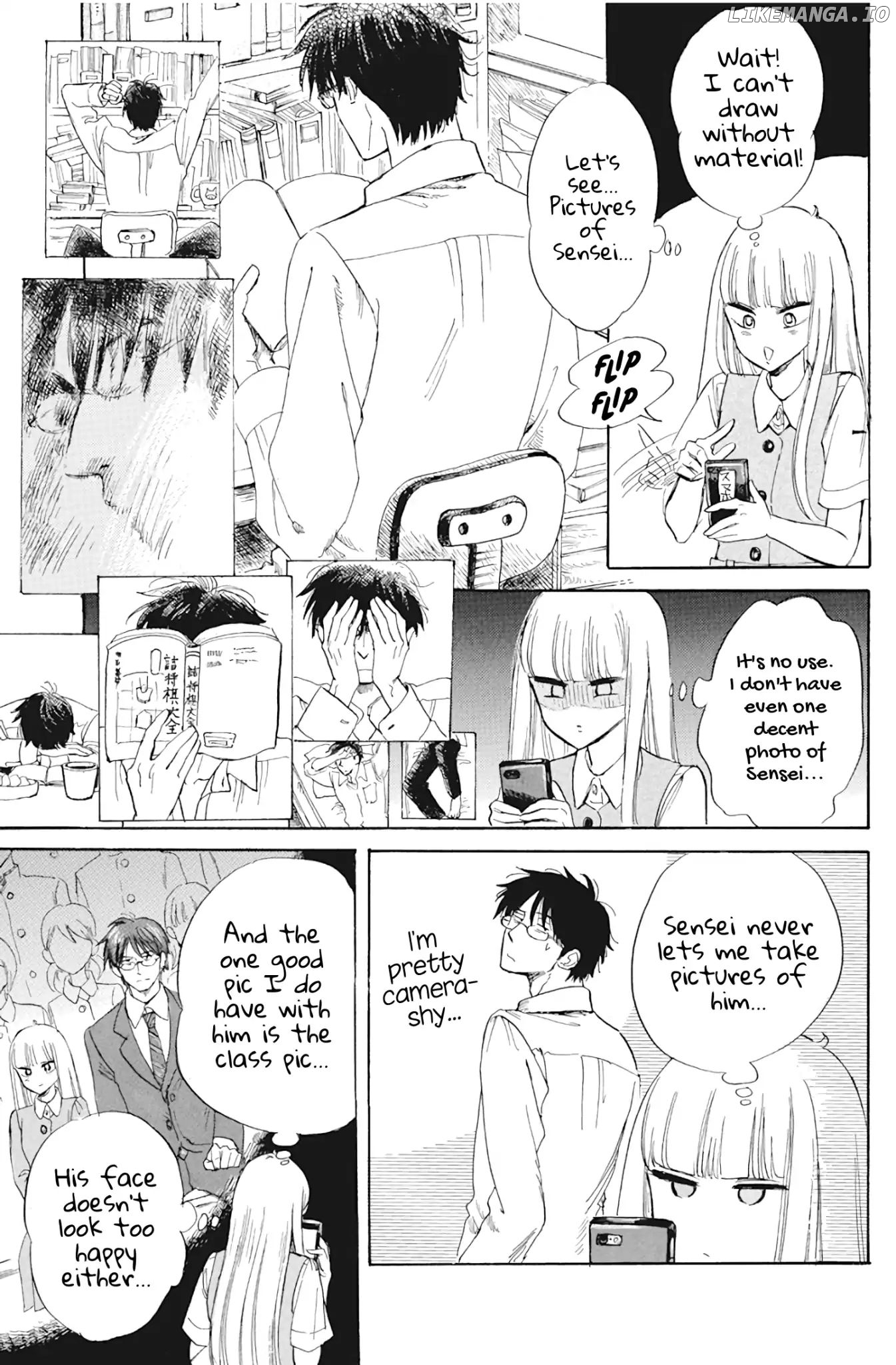 Shiota-sensei to Amai-chan chapter 28 - page 11