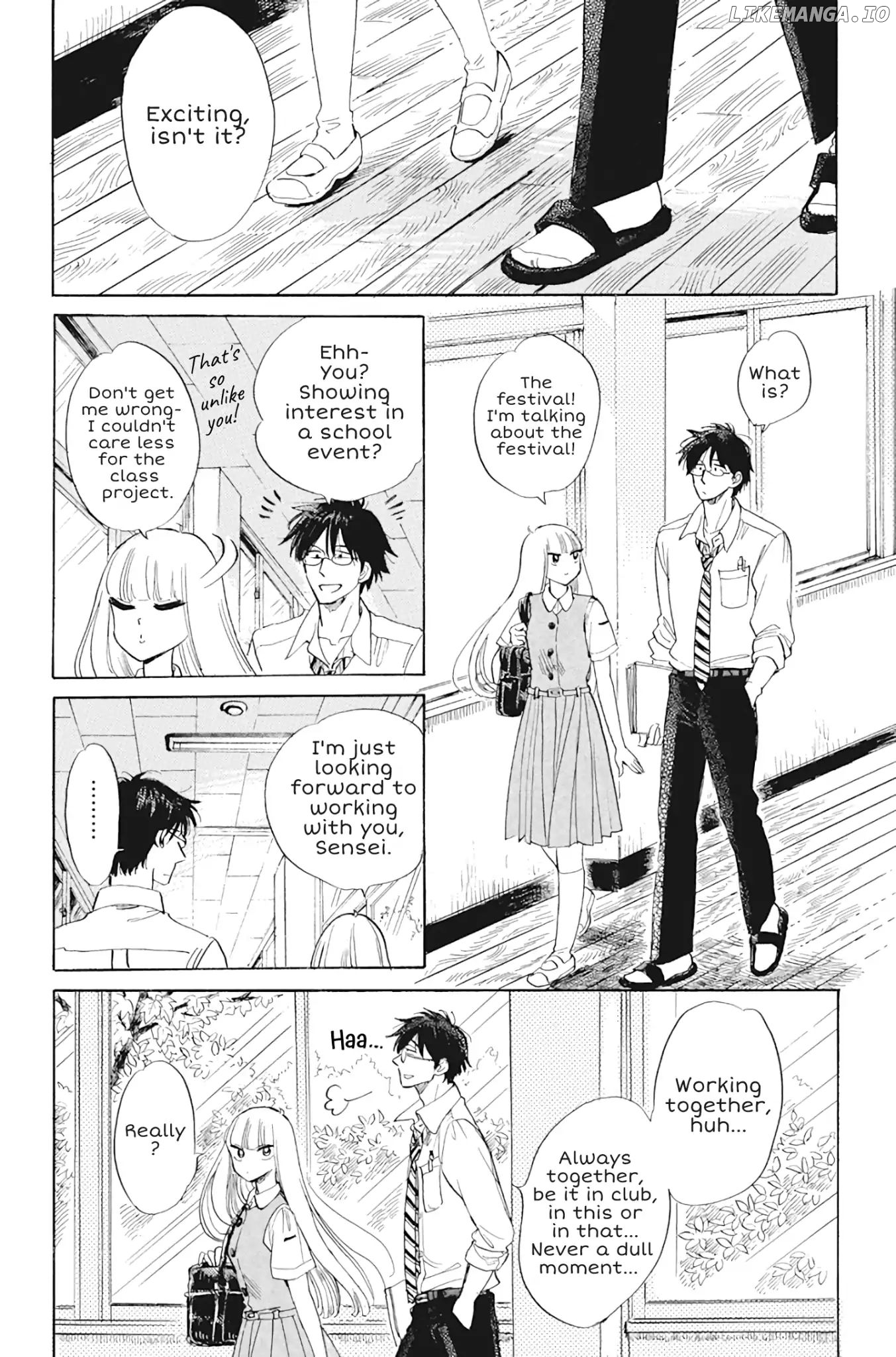 Shiota-sensei to Amai-chan chapter 28 - page 3