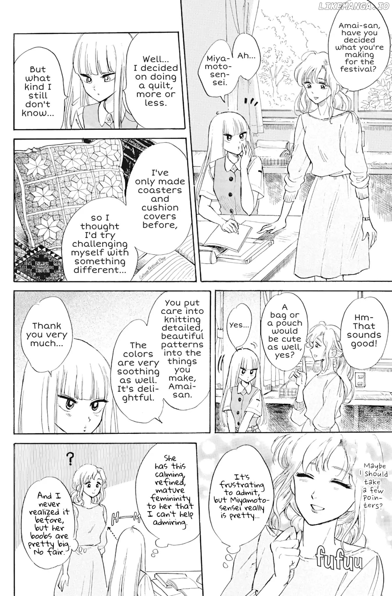 Shiota-sensei to Amai-chan chapter 28 - page 8