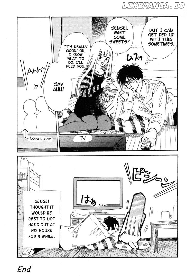 Shiota-sensei to Amai-chan chapter 4 - page 11
