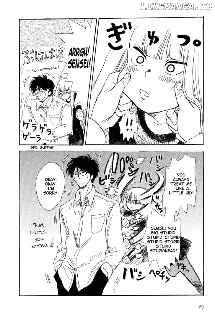 Shiota-sensei to Amai-chan chapter 4 - page 9