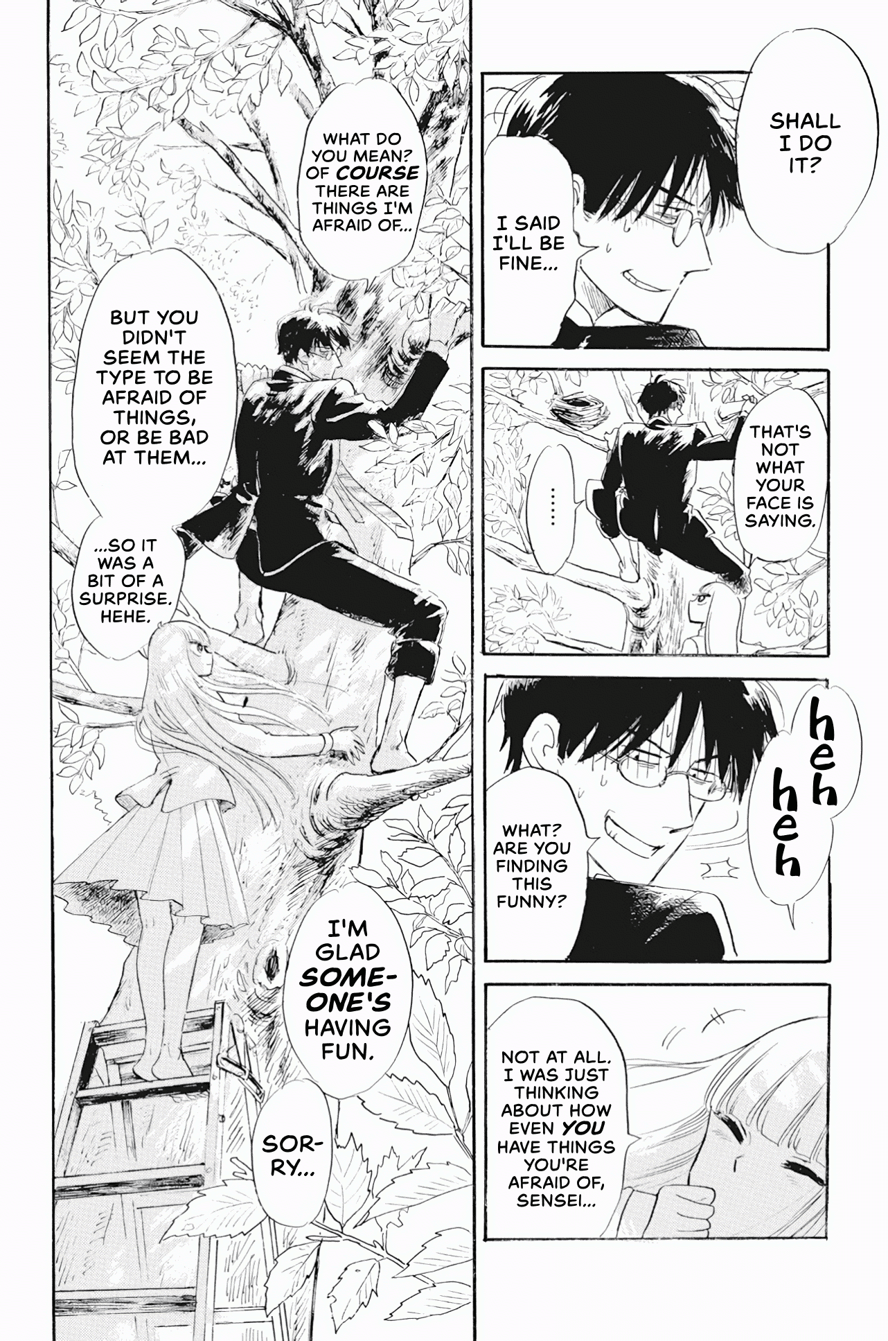 Shiota-sensei to Amai-chan chapter 40 - page 20