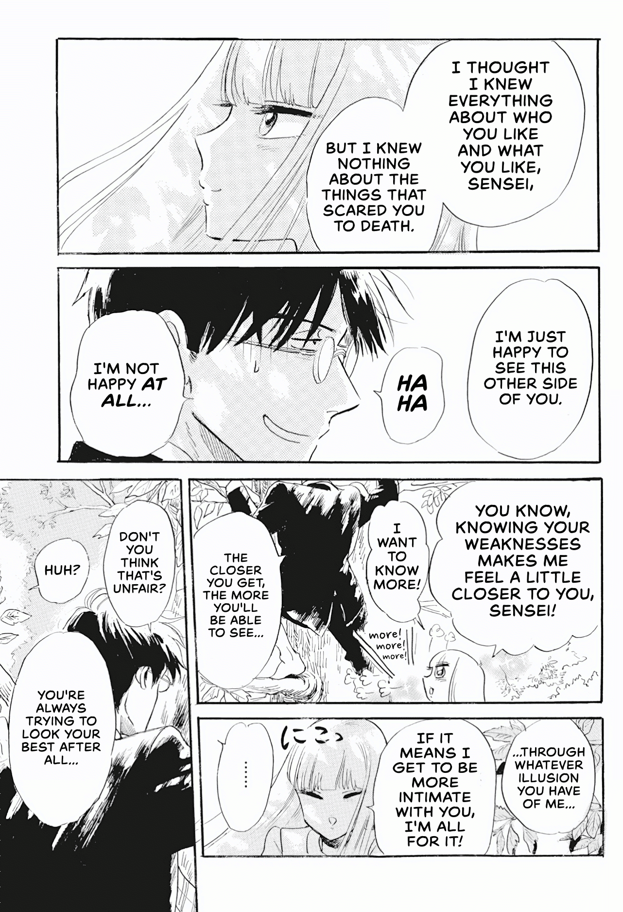 Shiota-sensei to Amai-chan chapter 40 - page 21