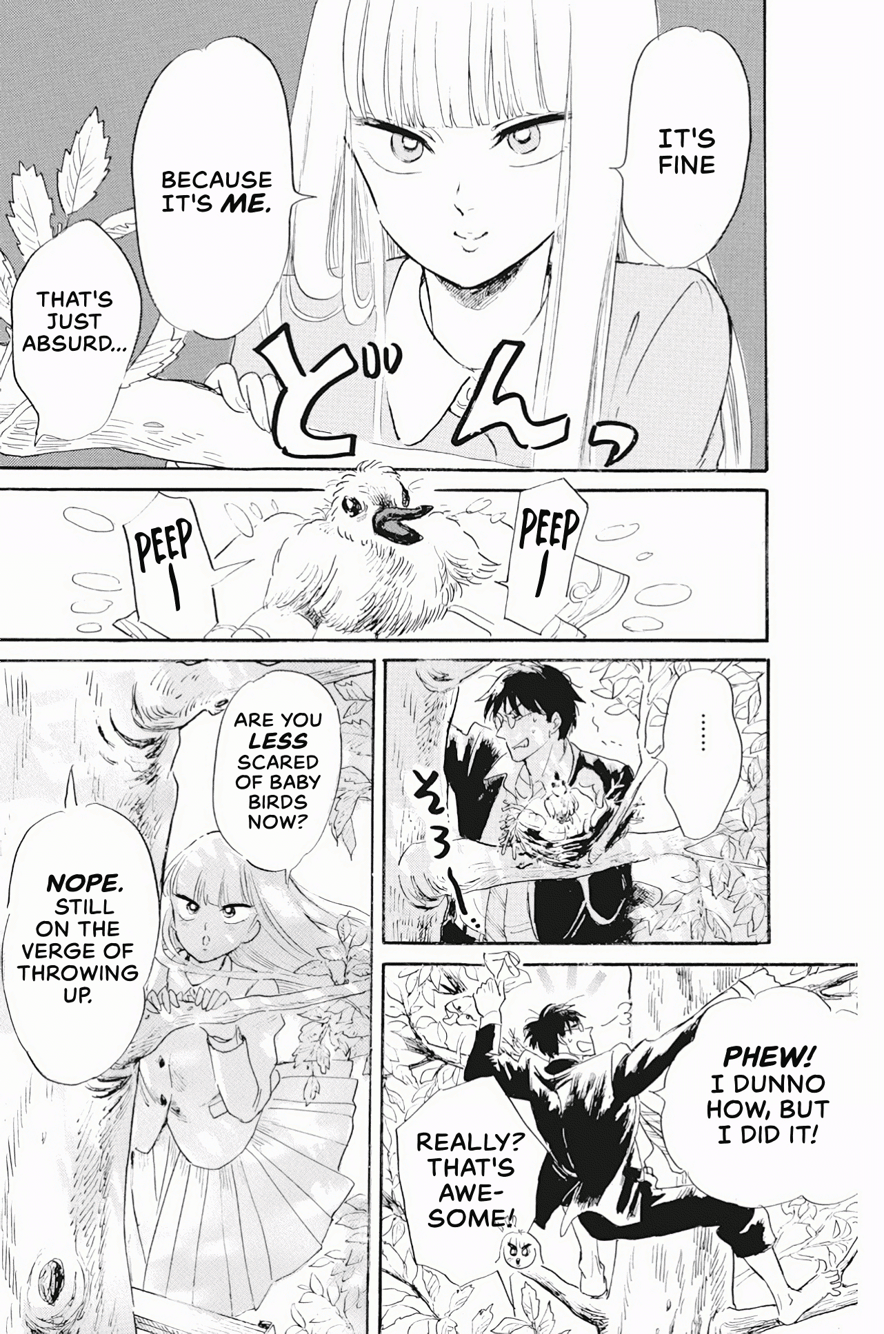 Shiota-sensei to Amai-chan chapter 40 - page 22