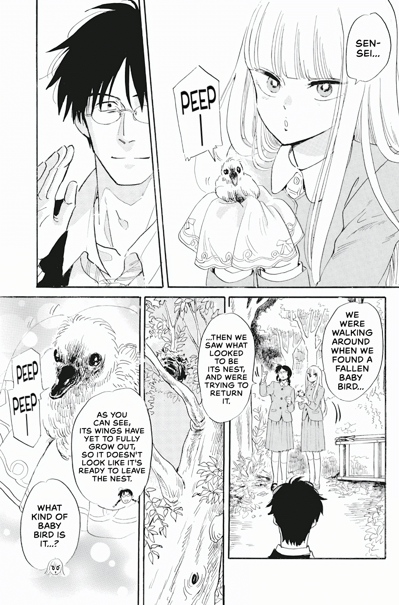 Shiota-sensei to Amai-chan chapter 40 - page 7