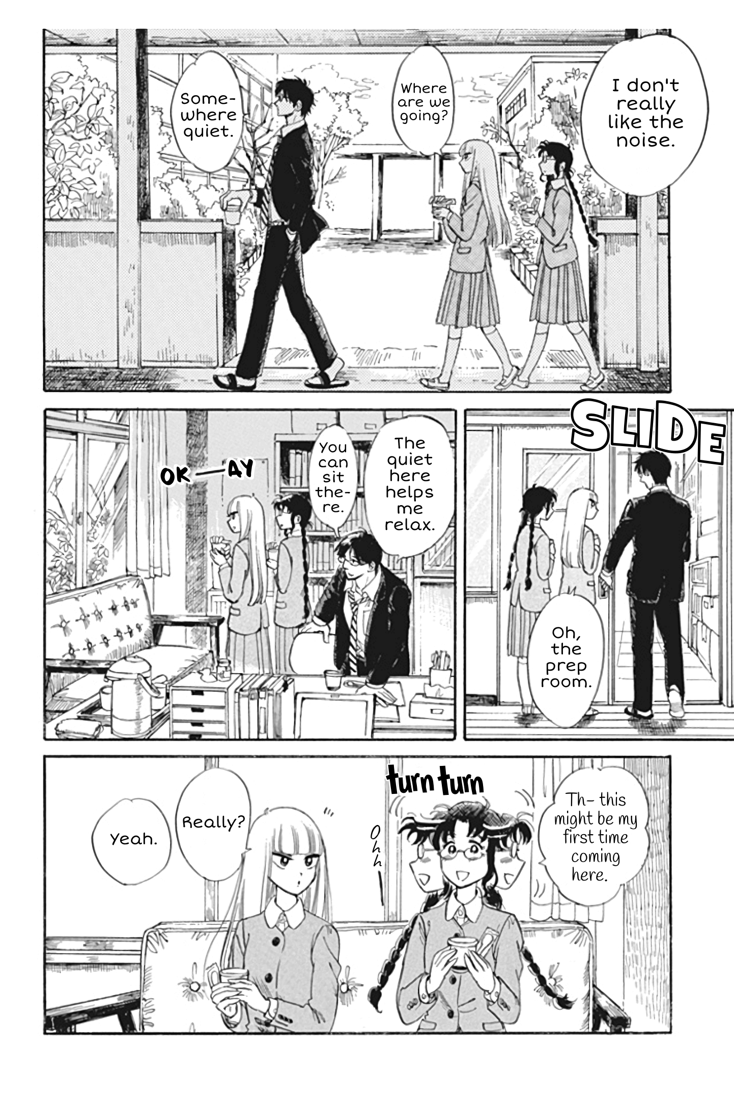 Shiota-sensei to Amai-chan chapter 27 - page 14