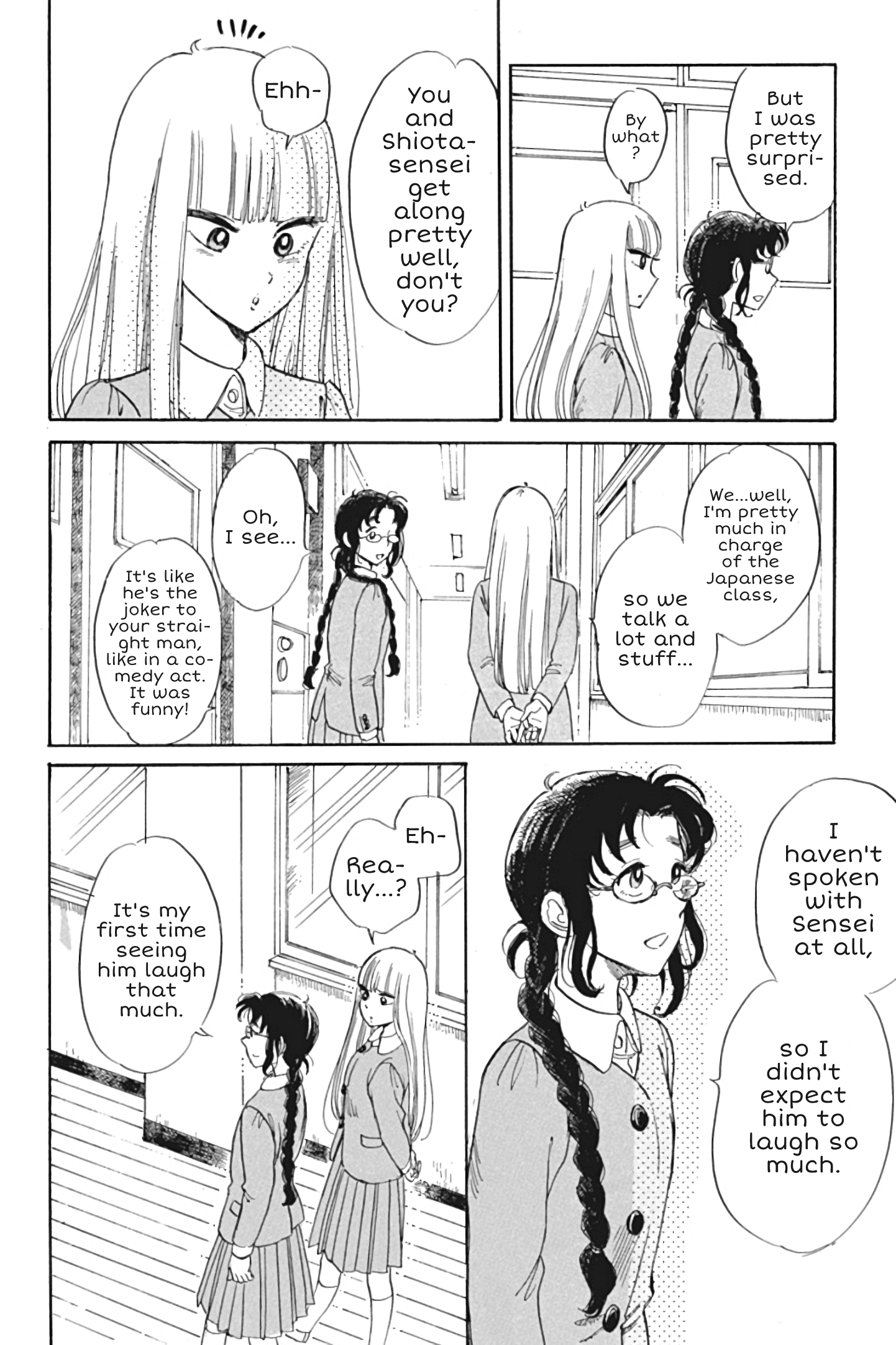 Shiota-sensei to Amai-chan chapter 27 - page 20